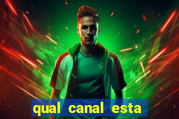 qual canal esta passando o jogo do palmeiras